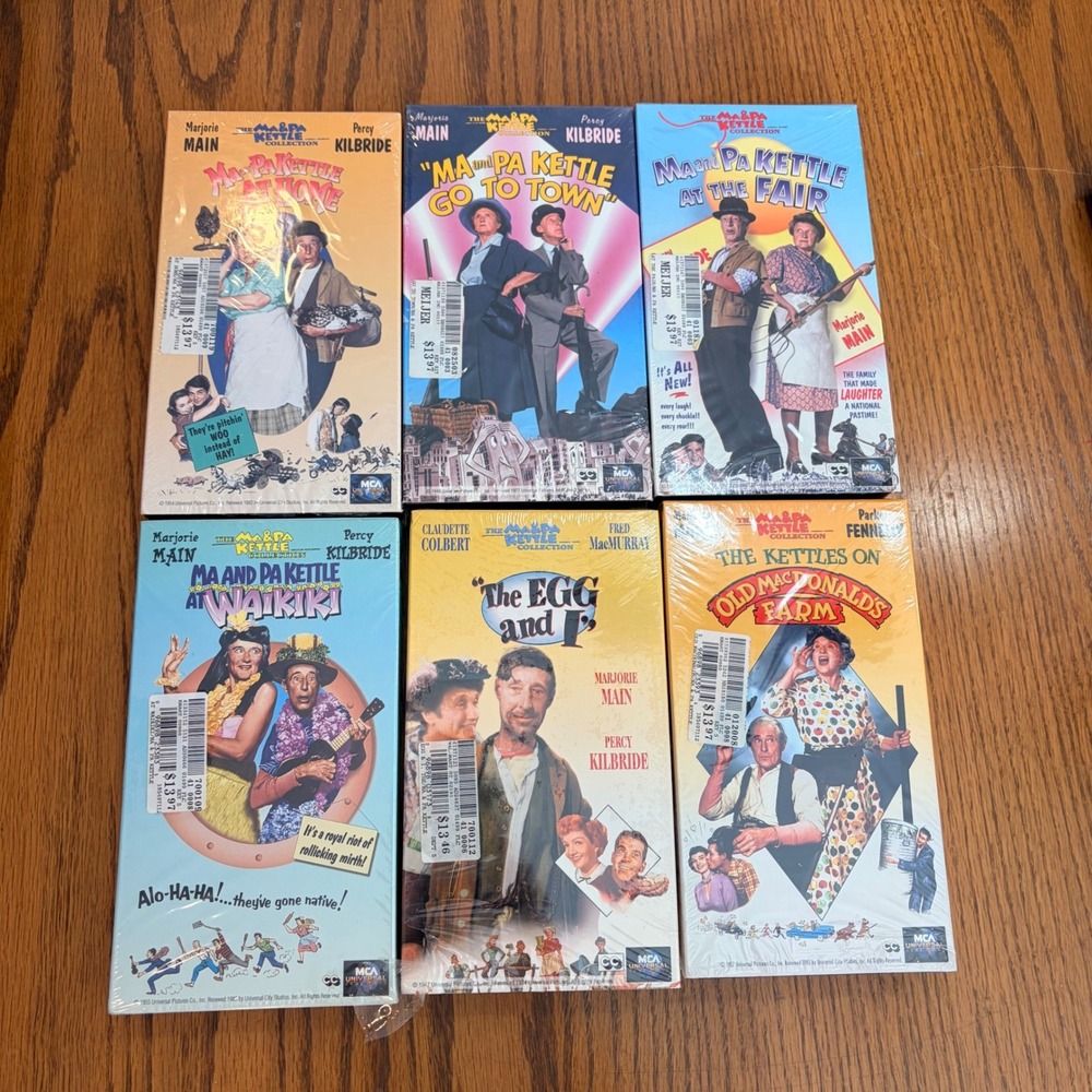 Ma and Pa‎ Kettle Complete Collection 6 DVD Set Comedy Movies